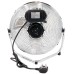 20" 50cm 3 Speed 55W Metal Chrome Floor Fan