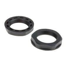 IWS M25 Plastic Pro Black Locknut